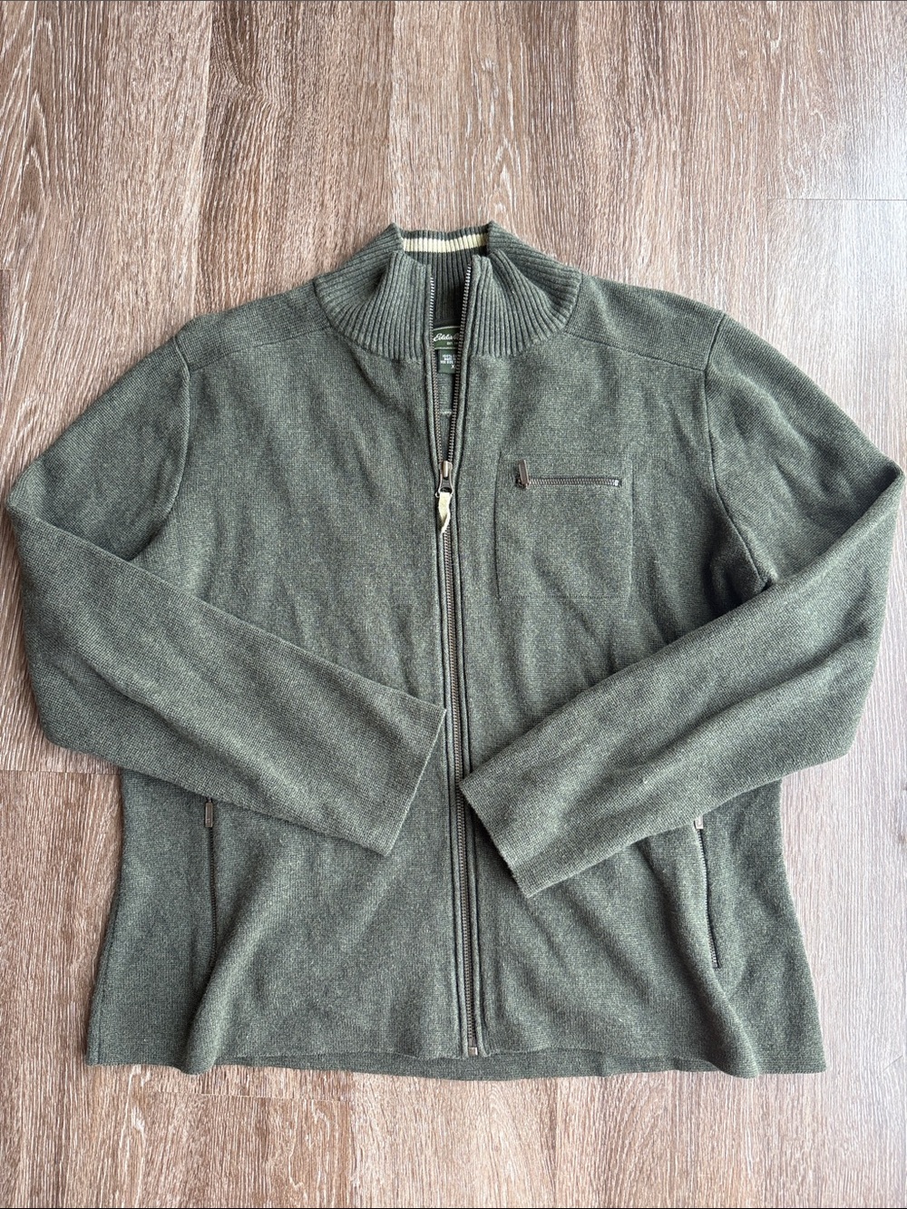 Vintage Eddie Bauer Zip Up Sweater